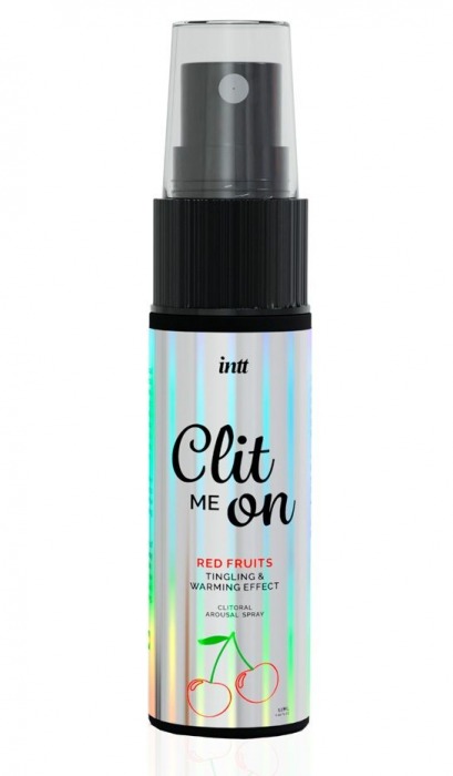 Клиторальный возбуждающий спрей Clit Me On Red Fruits - 12 мл. - INTT - купить с доставкой в Рубцовске