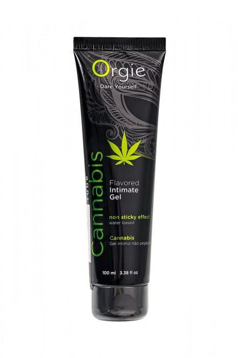 Интимный гель на водной основе ORGIE Lube Tube Cannabis - 100 мл. - ORGIE - купить с доставкой в Рубцовске