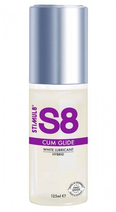 Гибридный лубрикант S8 Hybrid Cum Glide с консистенцией спермы - 125 мл. - Stimul8 - купить с доставкой в Рубцовске