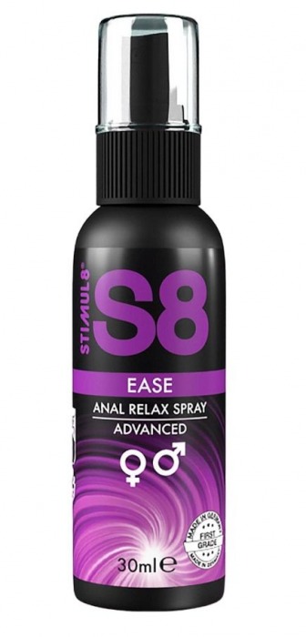 Расслабляющий анальный спрей S8 Ease Anal Relax Spray - 30 мл. - Stimul8 - купить с доставкой в Рубцовске