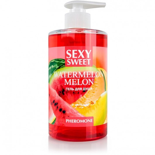 Гель для душа Sexy Sweet Watermelon Melon с ароматом арбуза, дыни и феромонами - 430 мл. -  - Магазин феромонов в Рубцовске