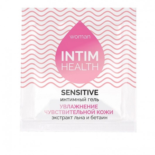 Саше интимного геля на водной основе Intim Health Sensitive - 3 гр. - Биоритм - купить с доставкой в Рубцовске
