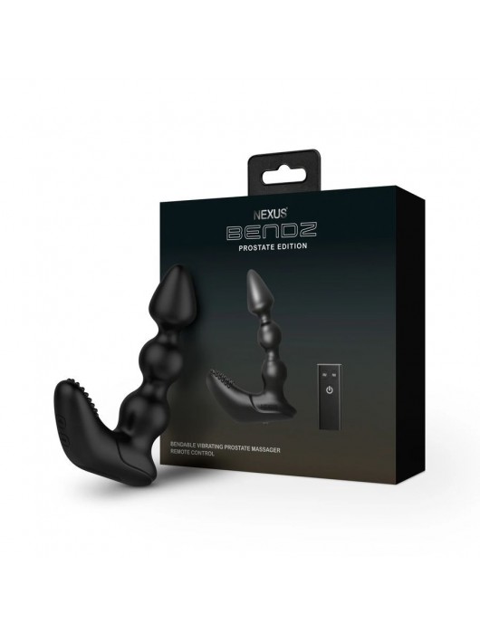 Черный вибростимулятор Nexus Bendz Prostate Edition - 14,1 см. - Nexus Range - в Рубцовске купить с доставкой