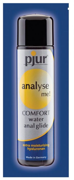 Анальный лубрикант pjur ANALYSE ME Comfort Water Anal Glide - 2 мл. - Pjur - купить с доставкой в Рубцовске