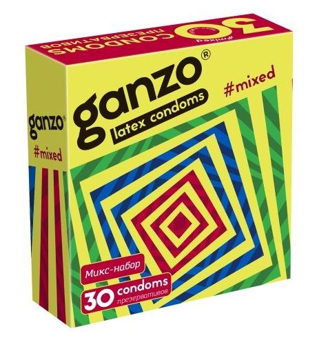 Микс-набор из 30 презервативов Ganzo Mixed - Ganzo - купить с доставкой в Рубцовске