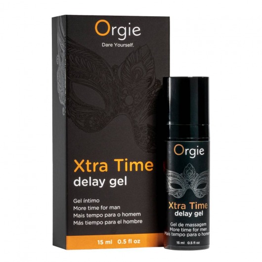 Продлевающий гель Orgie Xtra Time Delay Gel - 15 мл. - ORGIE - купить с доставкой в Рубцовске