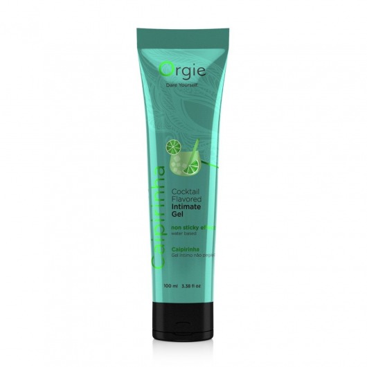 Съедобный интимный гель Orgie Lube Tube Cocktail Caipirinha - 100 мл. - ORGIE - купить с доставкой в Рубцовске