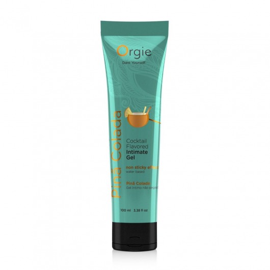Съедобный интимный гель Orgie Lube Tube Cocktail Pina Colada - 100 мл. - ORGIE - купить с доставкой в Рубцовске