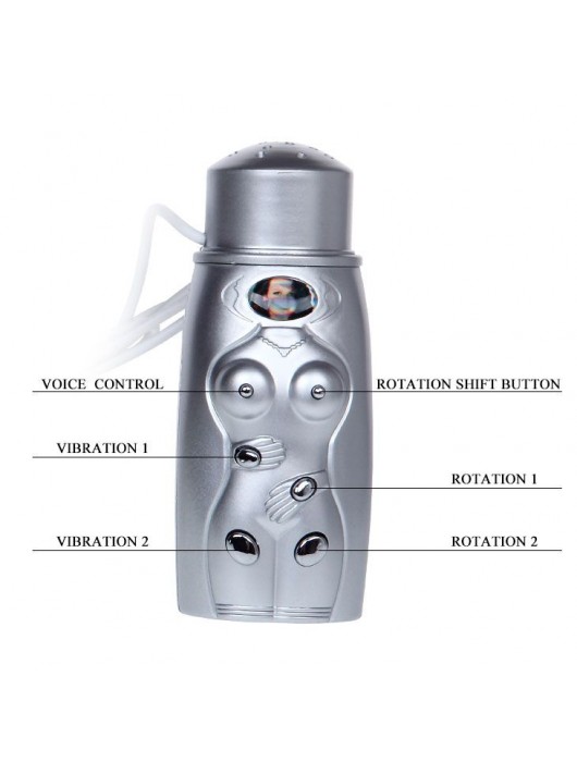 Мастурбатор-вагина в виде миниатюрной пышногрудой красотки - Baile - в Рубцовске купить с доставкой