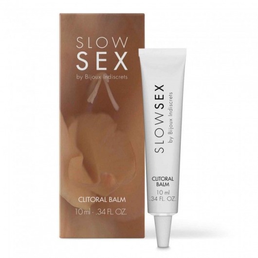 Бальзам для клитора Slow Sex Clitoral Balm - 10 мл. - Bijoux Indiscrets - купить с доставкой в Рубцовске