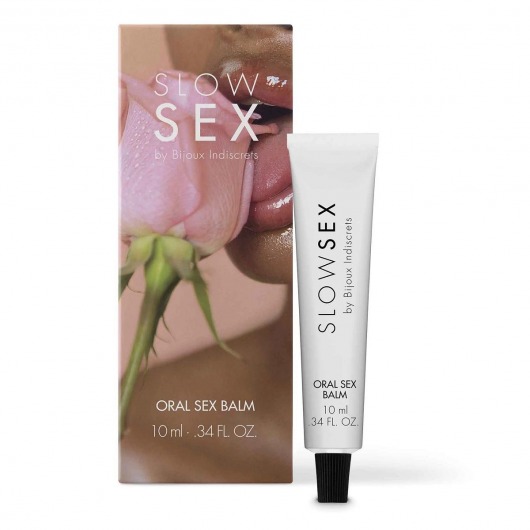 Бальзам для орального секса Slow Sex Oral Sex Balm - 10 мл. - Bijoux Indiscrets - купить с доставкой в Рубцовске