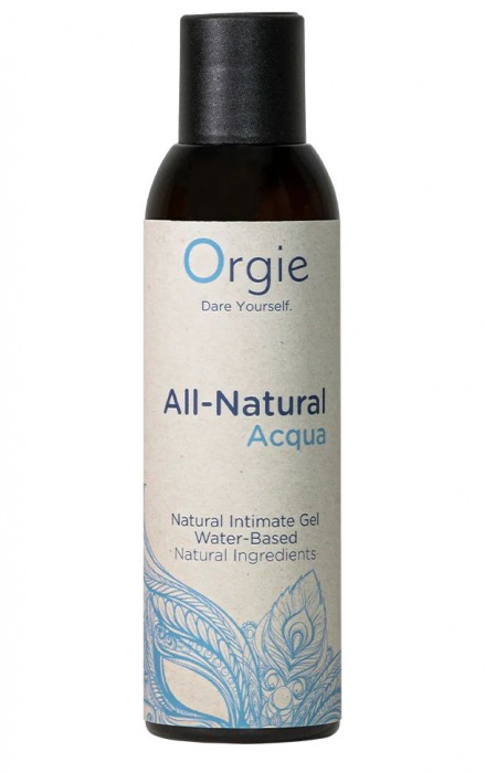 Интимный гель на водной основе Orgie All-Natural Acqua - 150 мл. - ORGIE - купить с доставкой в Рубцовске