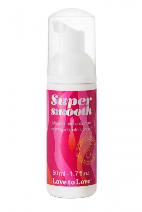 Лубрикант нежнейшая пенка Super Smooth Foaming Intime Lubricant - 50 мл. - Love to Love - купить с доставкой в Рубцовске