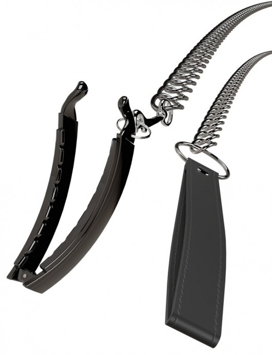 Зажим для половых губ с поводком Pussy Clamp With A Leash - Orion - купить с доставкой в Рубцовске