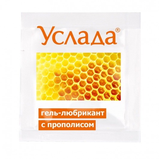 Гель-лубрикант «Услада с прополисом» - 3 гр. - Биоритм - купить с доставкой в Рубцовске