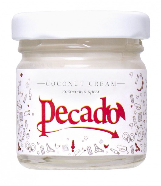 Массажная свеча Сoconut Cream - 35 мл. - Pecado - купить с доставкой в Рубцовске