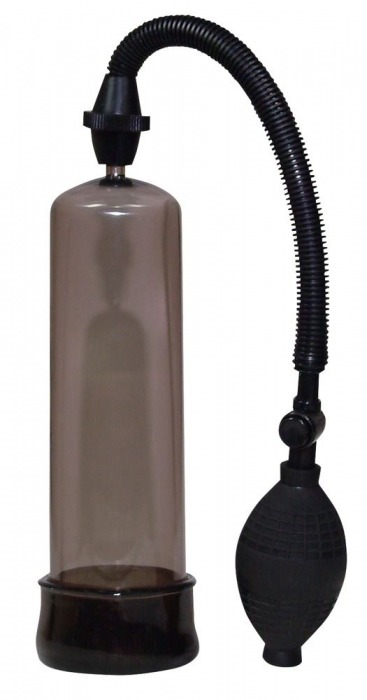 Вакуумная помпа черного цвета - 20 см. - Orion - в Рубцовске купить с доставкой