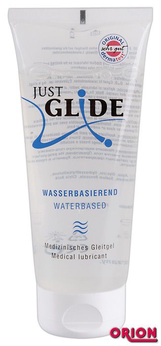 Вагинальная смазка на водной основе JUSTGLIDE - 200 мл. - Orion - купить с доставкой в Рубцовске