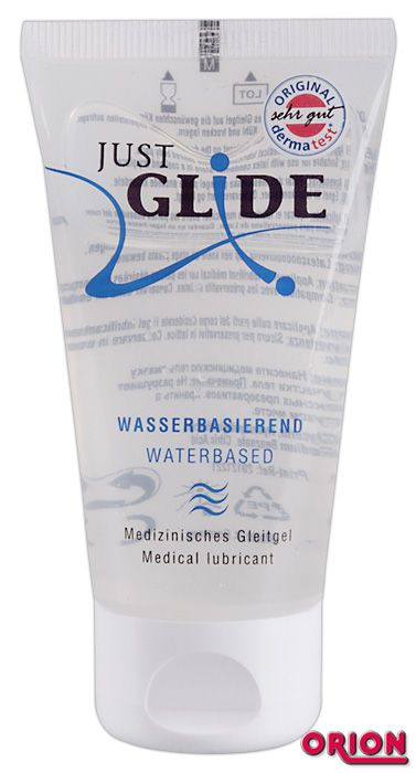 Вагинальная смазка на водной основе JUSTGLIDE - 50 мл. - Orion - купить с доставкой в Рубцовске