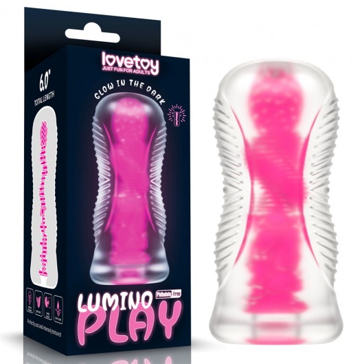 Светящийся в темноте мастурбатор 6.0 Lumino Play Masturbator - Lovetoy - в Рубцовске купить с доставкой