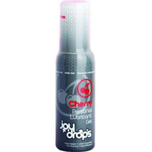 Смазка на водной основе со вкусом вишни JoyDrops Cherry - 100 мл. - JoyDrops - купить с доставкой в Рубцовске