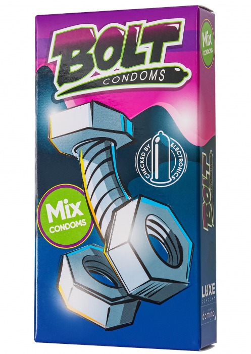 Набор презервативов Bolt Condoms - Luxe - купить с доставкой в Рубцовске