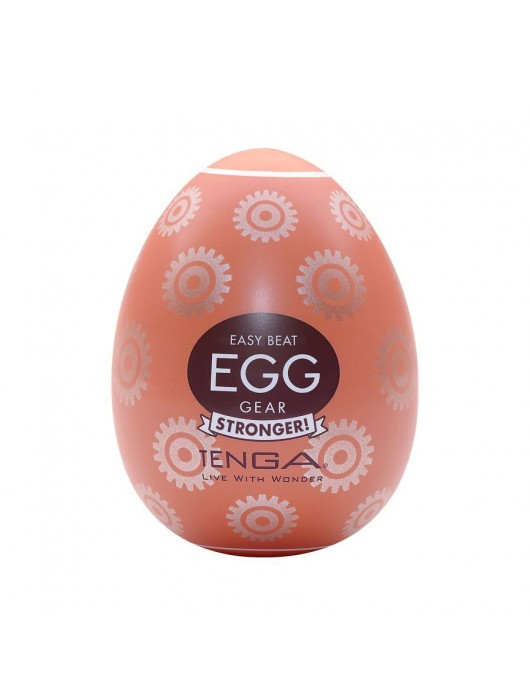 Мастурбатор-яйцо Tenga Egg Gear - Tenga - в Рубцовске купить с доставкой