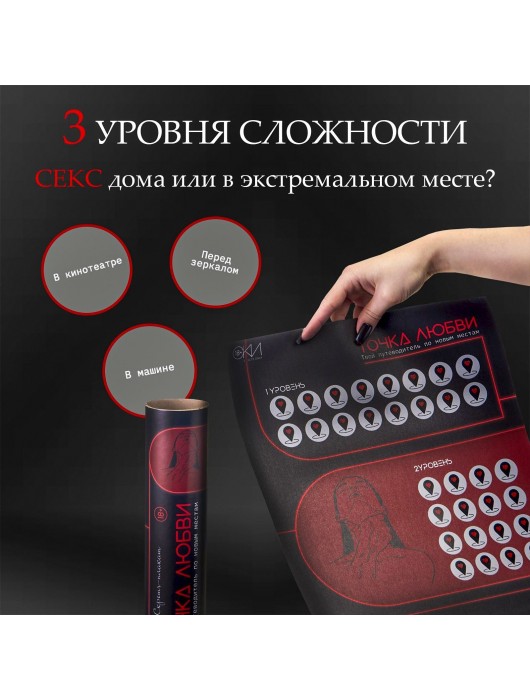 Плакат для двоих  Точка любви  со скретч-слоем - Сима-Ленд - купить с доставкой в Рубцовске