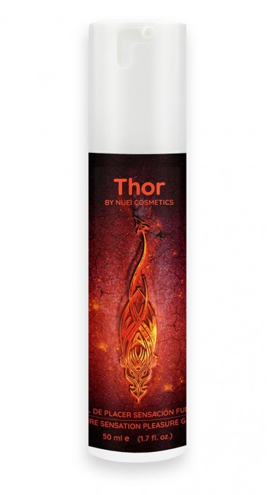 Возбуждающий унисекс гель Thor Fire Gel - 50 мл. - Nuei cosmetics - купить с доставкой в Рубцовске