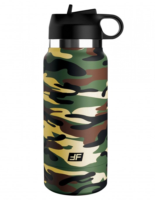 Мастурбатор в камуфляжной колбе Fap Flask - Pipedream - в Рубцовске купить с доставкой
