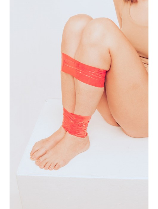 Красная бондажная лента Endorphin - Lola Games - купить с доставкой в Рубцовске