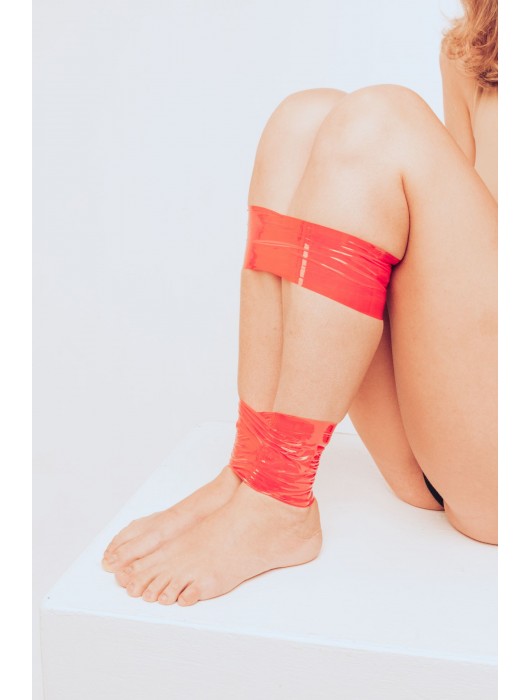 Красная бондажная лента Endorphin - Lola Games - купить с доставкой в Рубцовске