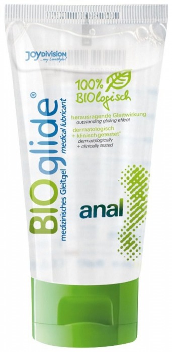 Лубрикант на водной основе BioGlide Anal - 80 мл. - Joy Division - купить с доставкой в Рубцовске