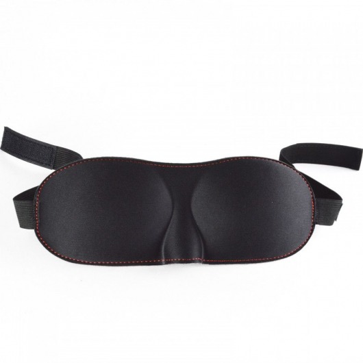 Черная маска на липучке «Комфорт» - Sitabella - купить с доставкой в Рубцовске