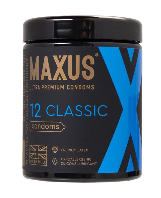 Классические презервативы MAXUS Classic - 12 шт. - Maxus - купить с доставкой в Рубцовске