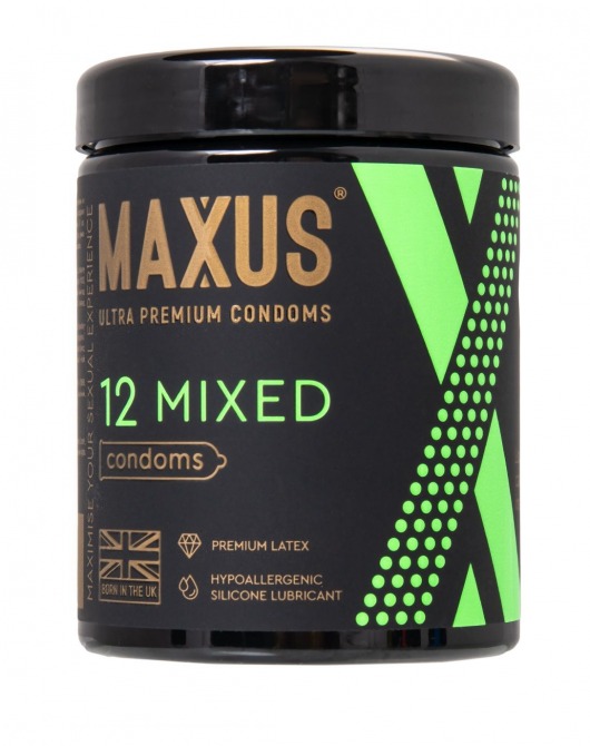 Презервативы MAXUS Mixed - 12 шт. - Maxus - купить с доставкой в Рубцовске