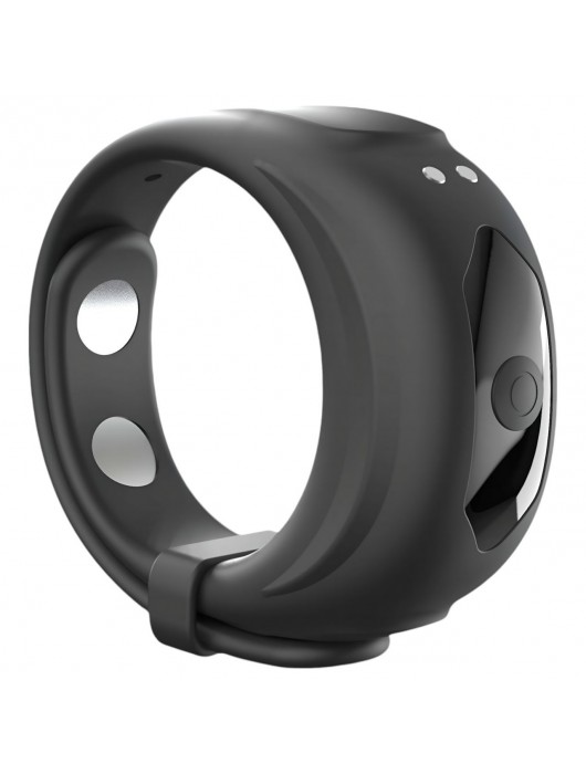 Черное эрекционное виброкольцо Fit Vibe Ring - Dorcel - в Рубцовске купить с доставкой