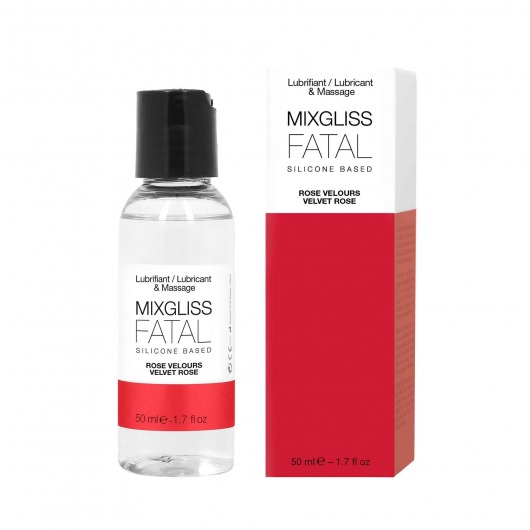 Силиконовый флюид с ароматом розы Mixgliss Fatal Velvet Rose - 50 мл. - Mixgliss - купить с доставкой в Рубцовске