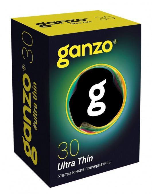 Супертонкие презервативы Ganzo Ultra thin - 30 шт. - Ganzo - купить с доставкой в Рубцовске