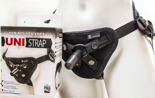 Универсальные трусики Harness UNI strap - LOVETOY (А-Полимер) - купить с доставкой в Рубцовске