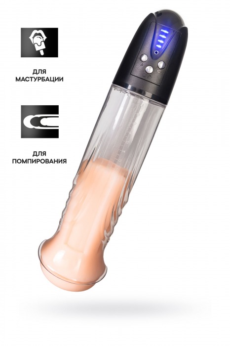 Автоматическая помпа для пениса Thorin - Sexus - в Рубцовске купить с доставкой