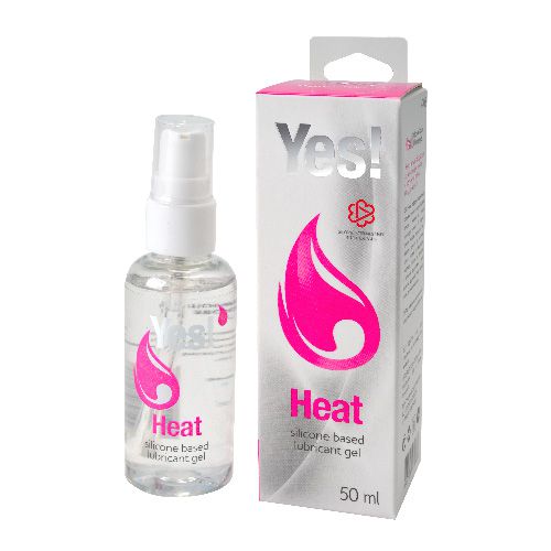 Возбуждающая силиконовая вагинальная смазка Yes Heat - 50 мл. - Sitabella - купить с доставкой в Рубцовске