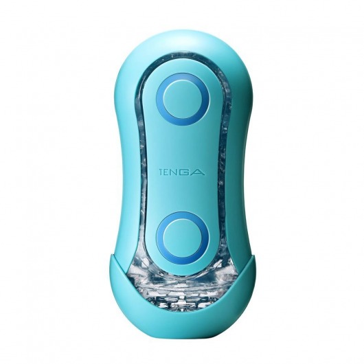 Голубой мастурбатор Tenga Flip ORB Ocean - Tenga - в Рубцовске купить с доставкой