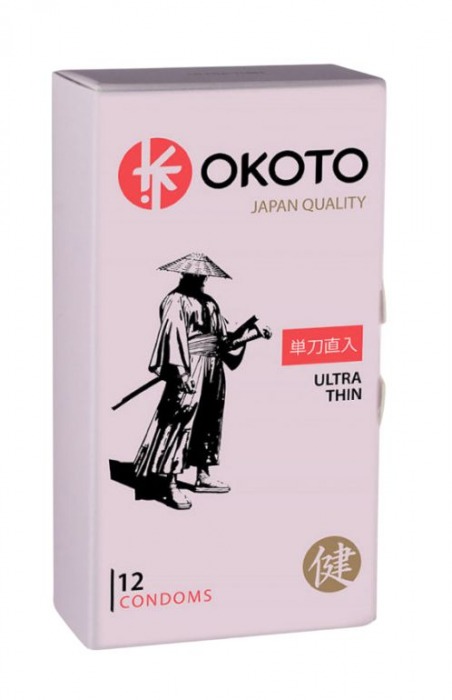 Тонкие презервативы OKOTO Ultra Thin - 12 шт. - Sitabella - купить с доставкой в Рубцовске