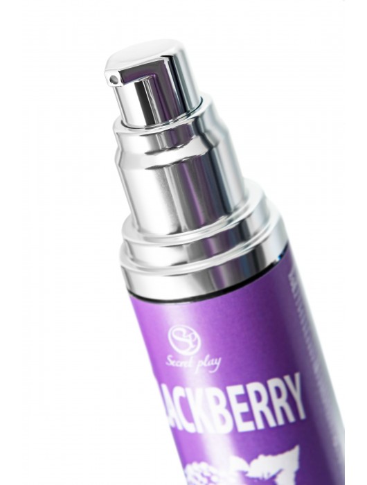 Массажное масло 2-в-1 Blackberry Hot Effect с разогревающим эффектом и вкусом ежевики - 50 мл. - Secret Play - купить с доставкой в Рубцовске