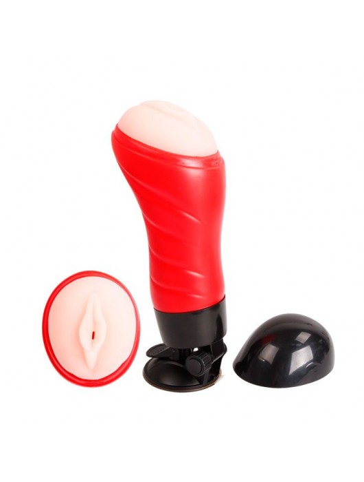 Мастурбатор-вагина Delia с вибрацией и голосом - Baile - в Рубцовске купить с доставкой