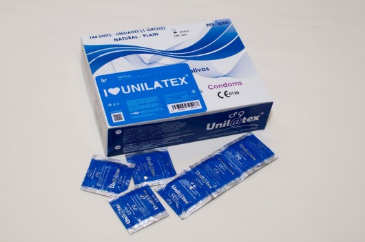 Классические презервативы Unilatex Natural Plain - 144 шт. - Unilatex - купить с доставкой в Рубцовске