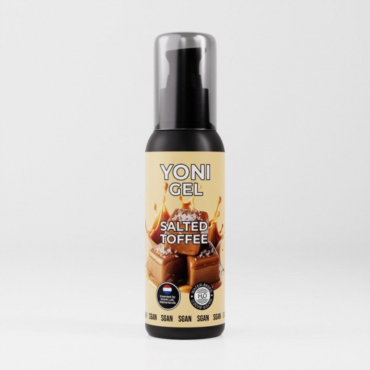 Лубрикант для орального секса SGAN со вкусом солёной карамели - 100 мл. - SGAN - купить с доставкой в Рубцовске