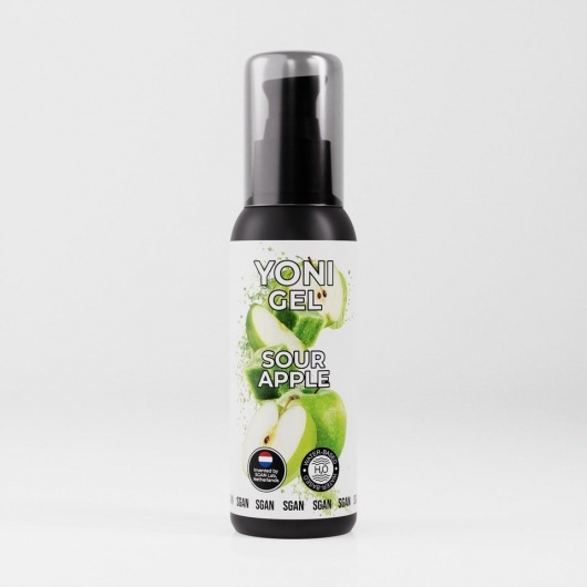 Лубрикант для орального секса SGAN со вкусом кислого яблока - 100 мл. - SGAN - купить с доставкой в Рубцовске