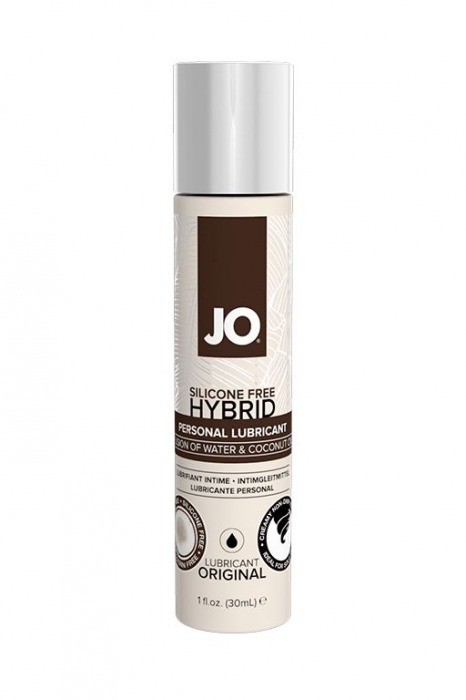 Водно-масляный лубрикант JO Silicon free Hybrid Lubricant ORIGINAL- 30 мл. - System JO - купить с доставкой в Рубцовске